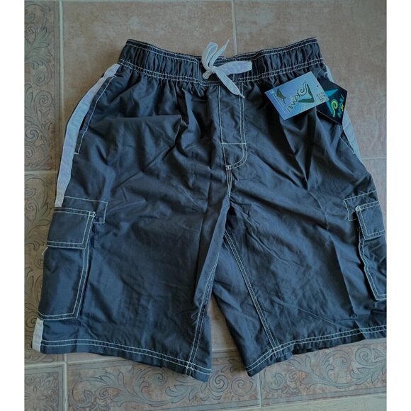 Kanu Board Shorts Barracuda‎ Charcoal Men size L - Picture 2 of 6
